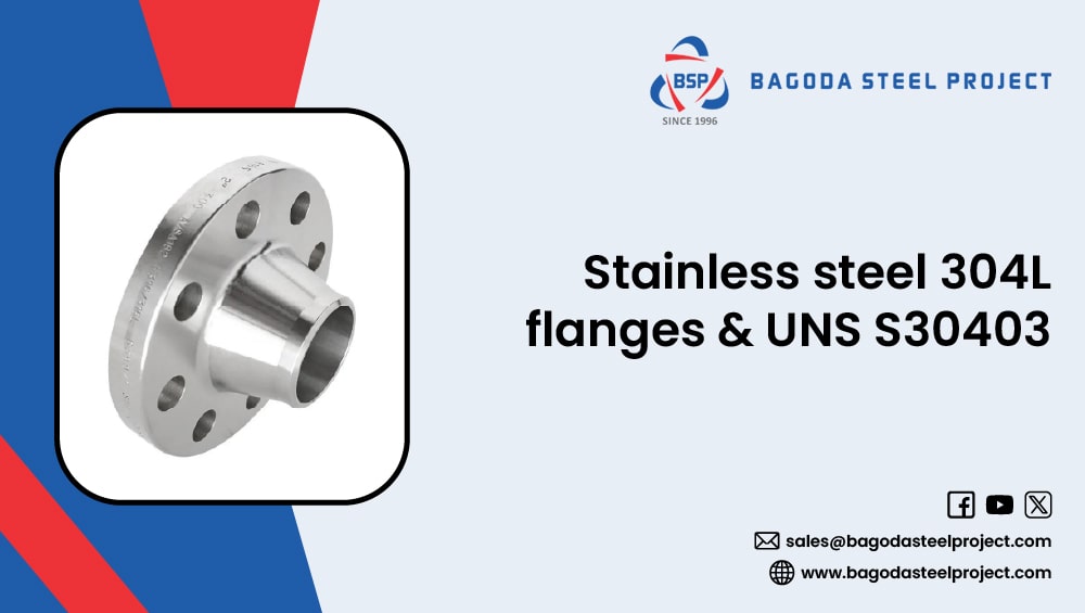 Stainless steel 304L flanges and UNS S30403